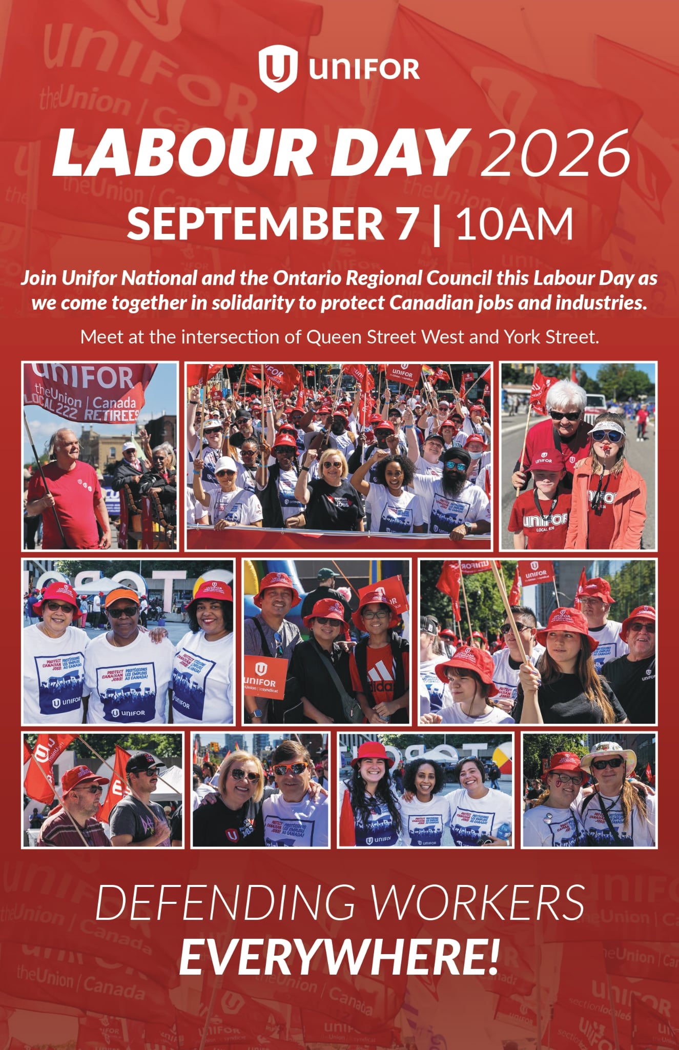 labour day yyz 2026